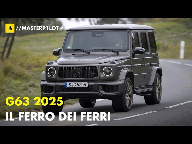 MERCEDES Classe G63 AMG 2025 | Glorioso V8 da 585 meravigliosi cavalli...