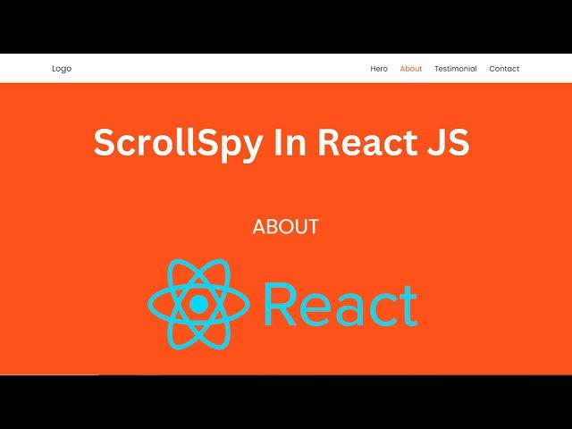 React Scrollspy Tutorial: Building A Smooth Navigation Experience