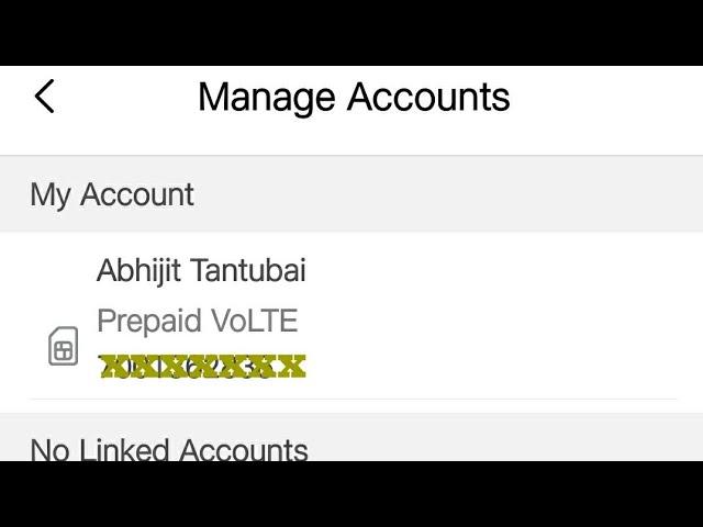 Remove Linked Accounts On Jio App