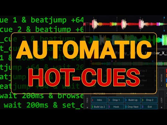 Virtual Dj Hacks: AUTOMATIC HOT CUES Tutorial (Part 1)