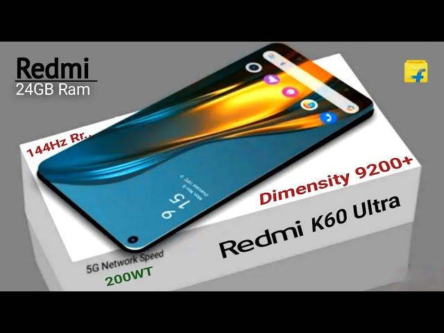 Redmi k60 Ultra 5G Official Lunch in India || Dimensity 9200 Plus, 24GB Ram  Full specifications,