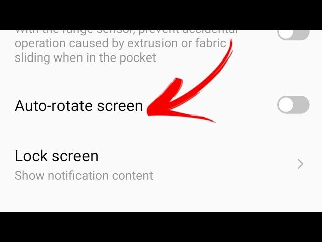 Auto Rotate Screen on infinix zero 5g | how to use auto rotate screen