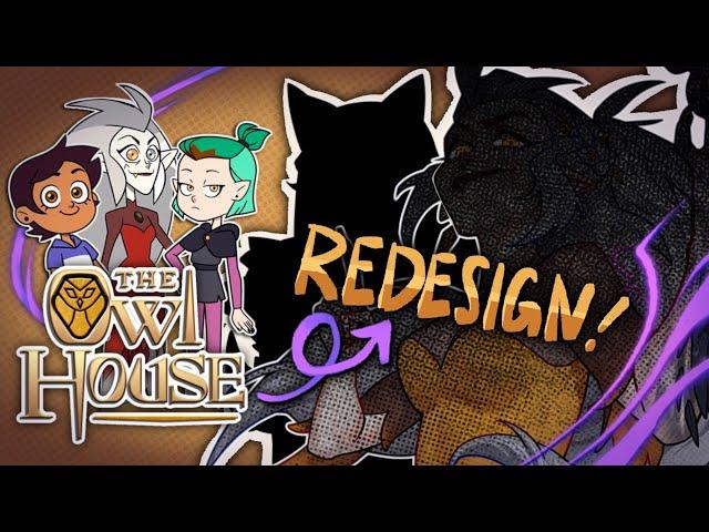 Redesigning Owl House Characters  【 Speedpaint & Commentary 】