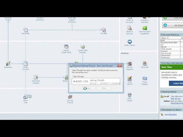 Quickbooks Credit Card Processing Payment Plugin