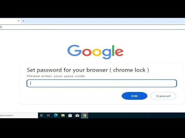 How To Set a Password on Google Chrome Browser | Lock Chrome with Password on Windows 10