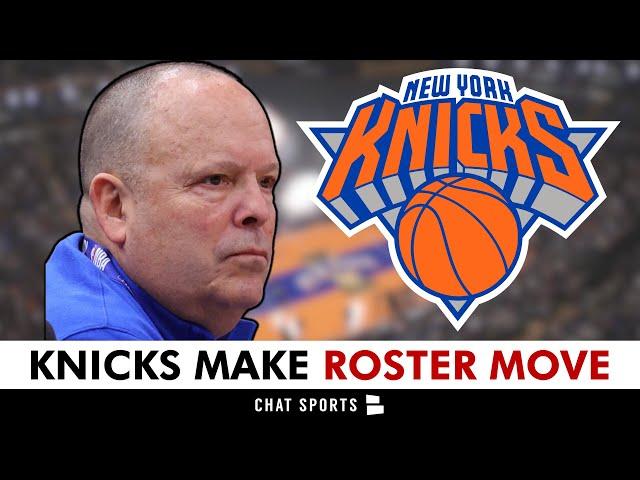  NY Knicks Make ANOTHER Roster Move + 1 More Coming? | New York Knicks News