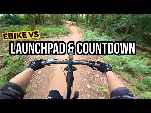 CAN THE TRAIL EBIKE HANDLE LANUCHPAD DOWNHILL?