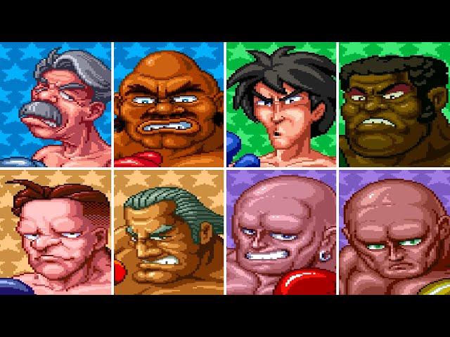 Super Punch Out!! - All Opponents/Bosses (No Damage)