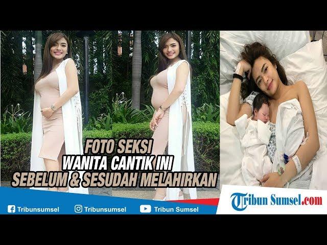 Foto Seksi Wanita Cantik Ini Saat Sebelum & Sesudah Melahirkan