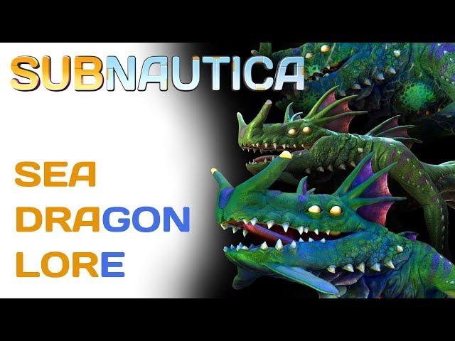 Subnautica Lore: Sea Dragon Leviathans | Video Game Lore