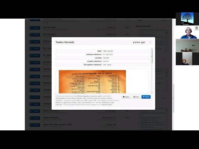 Research Israeli Genealogical Resources from Your Couch