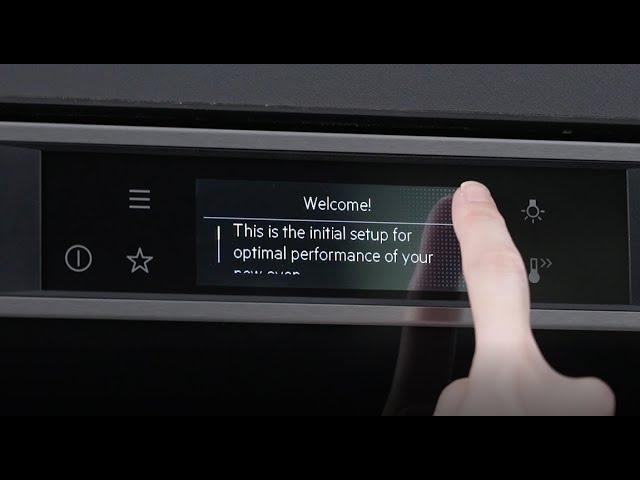 Using your AEG Direct Touch Oven for the first time | AEG