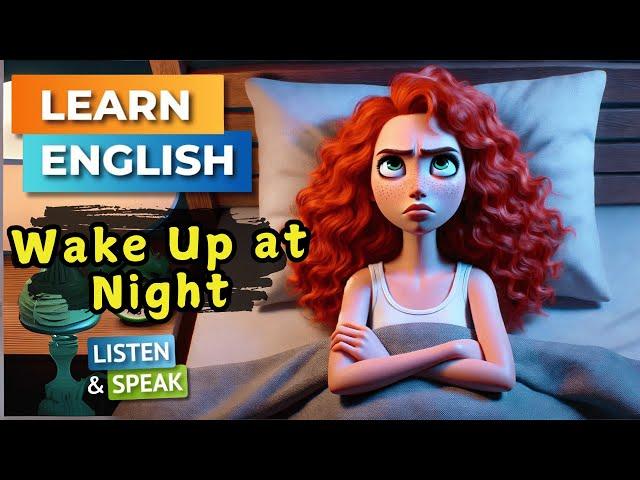 A Sleepless Night  | Improve Your English | English Listening Skills - Speaking Skills.