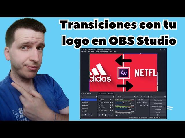 Crear transiciones para OBS con tu logotipo 