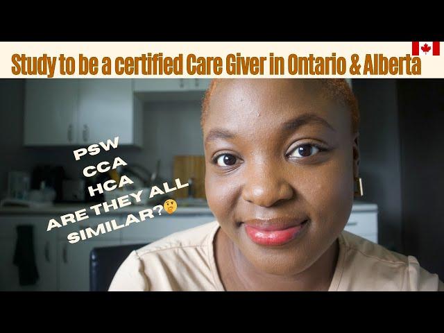 CCA Programs in Ontario and Alberta you should APPLY to | *must watch* | Caregiver