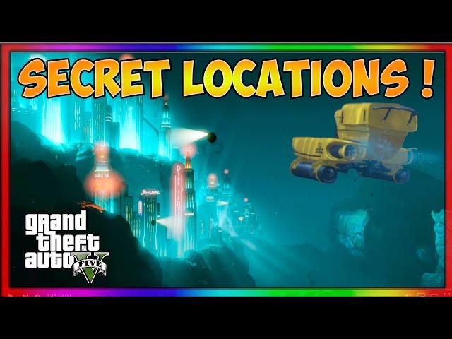 8 SECRET GTA 5 Underwater Locations You Probably Didn't Know About!