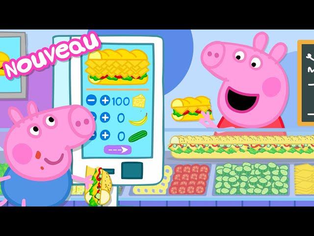 Les histoires de Peppa Pig | La sandwicherie | Épisodes de Peppa Pig