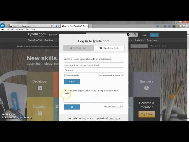 #130 Introducing Lynda.com! Your online library of IT training videos