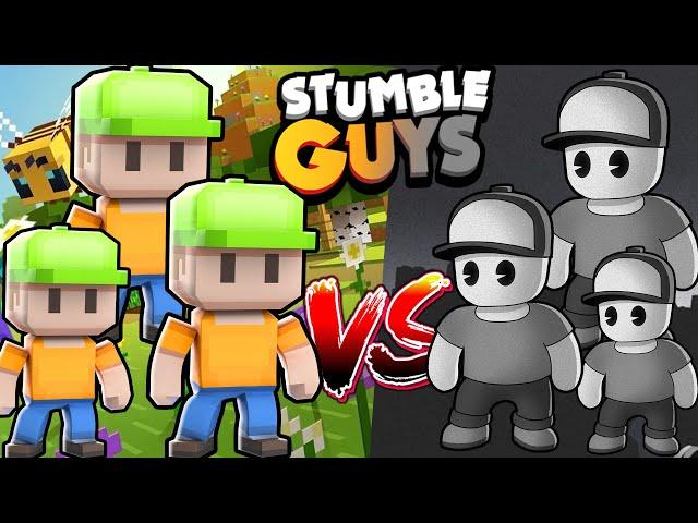 PIXEL VS RETRO GUY IN STUMBLE GUYS