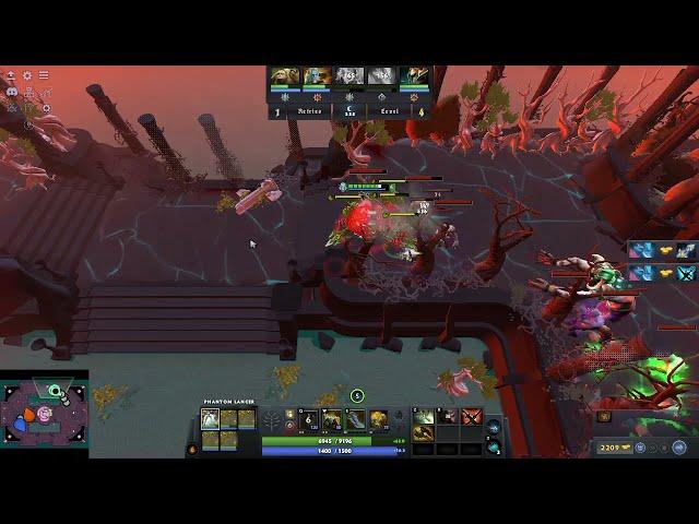 Epic Boss Fight Reborn Dota 2 - Phantom Lancer gameplay