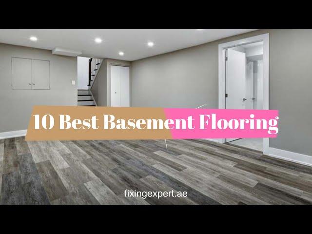 10 Best Basement Flooring Options | Top Trending Basement Flooring Options In 2025 | basement floor