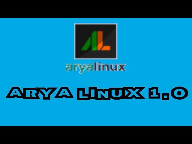 Arya Linux  1.0