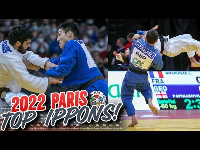 Judo Top Ippons 2022 - Paris Grand Slam