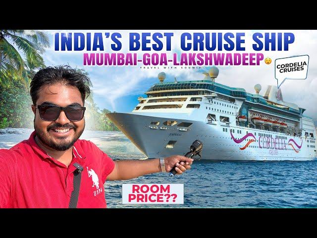 MUMBAI to LAKSHADWEEP CRUISE Ship | 3 Days in CORDELIA Cruise | INDIA's LARGEST SHIP #cruise