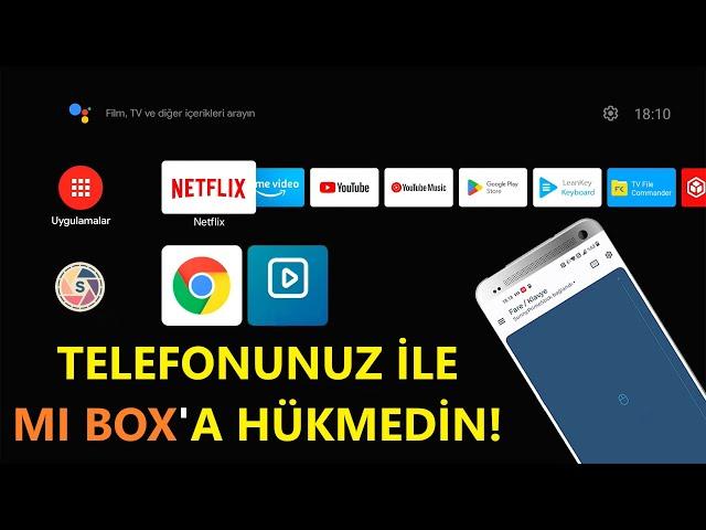 Telefonunuz İle Mi Box''ınıza Hükmedin! ‍️ Mi Box İçin Fare Kullanımı