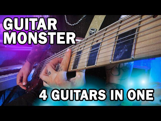 The Contra Guitar: 4 guitars in one