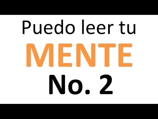 CURIOSO: ¡Puedo leer tu mente!! (¿eres diferente?)