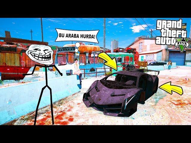 HURDALIKTAN LAMBORGHINI VENENO SATIN ALIYORUZ VE TAMİR ETTİRİYORUZ! - GTA 5