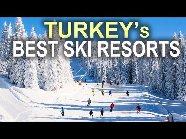 BEST SKI RESORTS in TURKEY (Winter Holiday in Turkey)