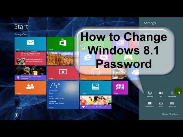 How to change windows 8 Password!!!! - Fast & Easy