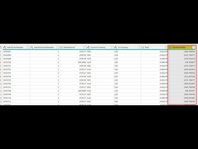 Currency Exchange Rate Conversion in Power BI with Live Rates   Part 2