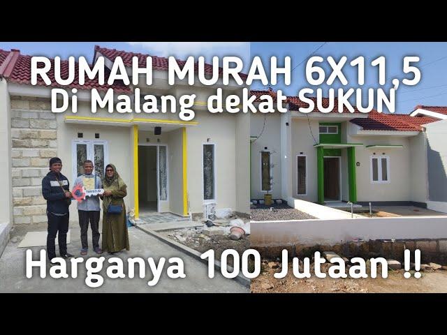 RUMAH MURAH DI MALANG 100 JUTAAN‼️UKURAN 6×11,5 LOKASI JEDONG DEKAT SUKUN