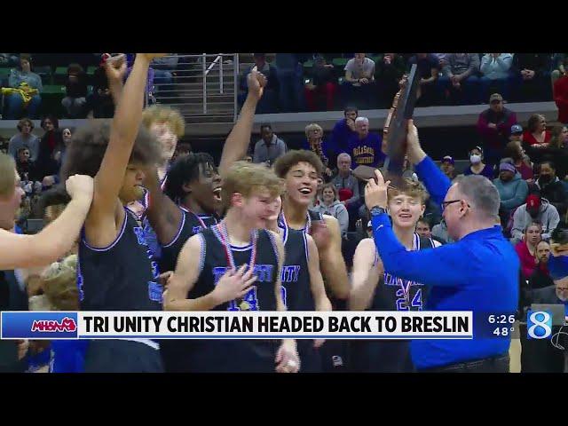 Tri Unity Christian headed back to Breslin