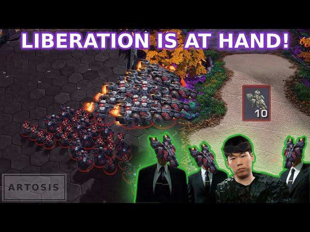 Liberators and a DREAM - Skyterran viable in TvP? - GuMiHo vs Trigger - (StarCraft 2)