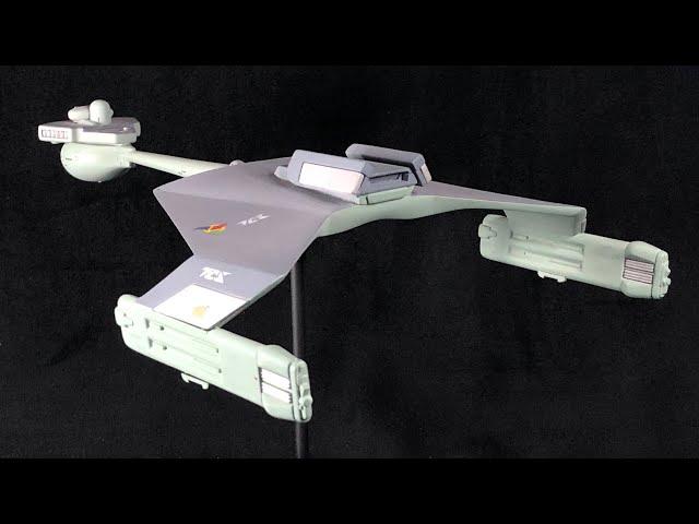 Star Trek Klingon D7 - Full Build Fast Summary - Polar Lights 1:1000