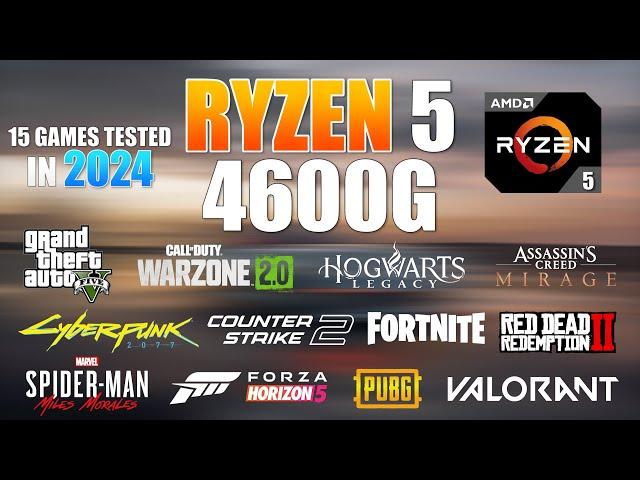 Ryzen 5 4600G Vega 7 & 16GB Ram Gaming Test in 2024