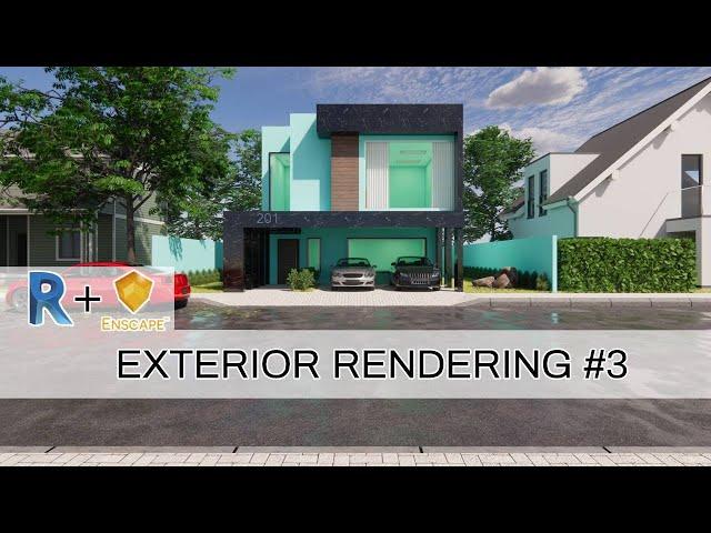 Revit+Enscape - Exterior Render Tutorial - Workflow #3