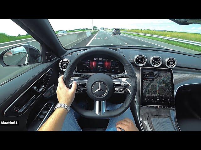 THE NEW MERCEDES C CLASS C300 AMG 2025 TEST DRIVE