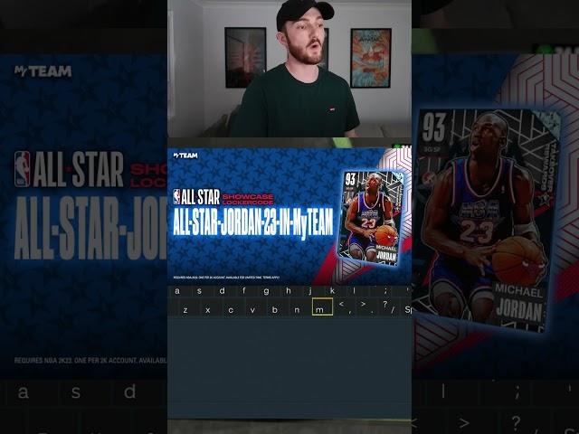 All Star Locker code for FREE Michael Jordan!