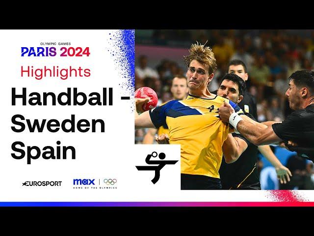 Sweden 29-26 Spain Group A Men's Handball Highlights | Paris Olympics 2024 | #Paris2024