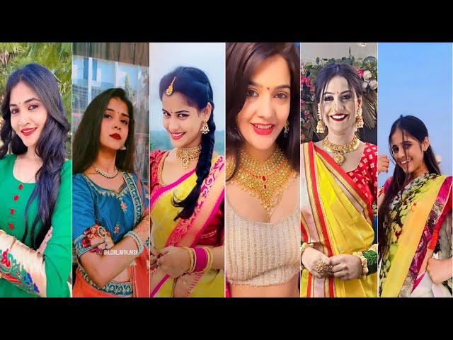 Marathi Tik tok videos| instagram reels| trending tiktok videos| Marathi viral| cute girls |Part 6||