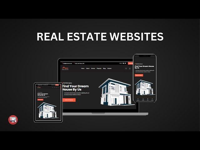 Create Professional Real Estate Website Easily Using HTML, CSS, and JavaScript