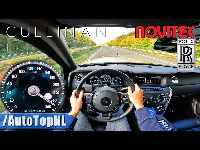 685HP ROLLS ROYCE CULLINAN NOVITEC | TOP SPEED on AUTOBAHN [NO SPEED LIMIT] by AutoTopNL