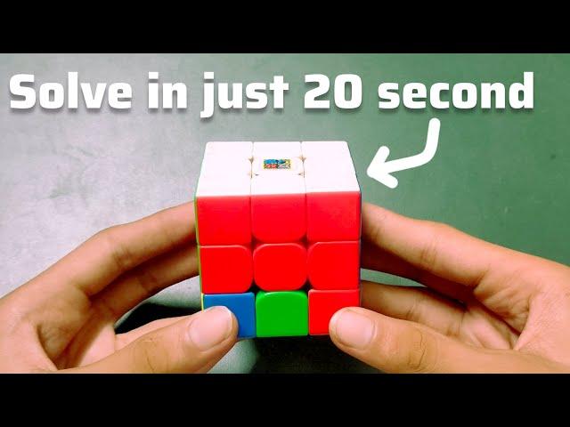 Pov - solve Rubik's cube second layer ( f2l ) in just 20 second  : @CubeForSpeed1