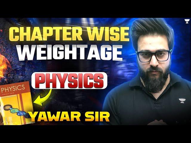 Physics Chapter wise Weightage | 10 Chapter = 140 Marks| Most Important Chapters for NEET 2025