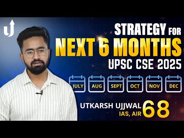 AIR 68, Utkarsh's Strategy for Next 6 Months (July-Dec) | UPSC CSE 2025 @TripodUPSC #levelupias